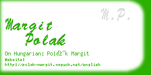 margit polak business card